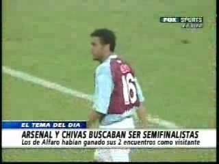 Chivas 1 - Arsenal 3 :: Sud 2007, Resumen