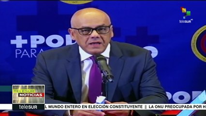 Rodríguez: Los asuntos de Venezuela los resolvemos los venezolanos