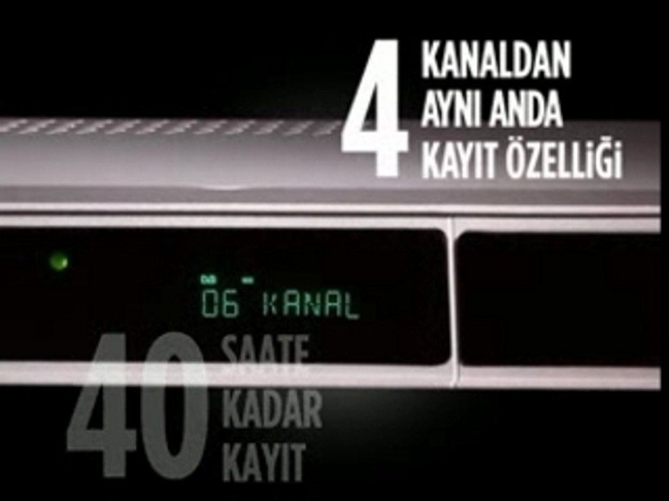 Vestel'den Üstün Uydu Alıcı Tasarımı