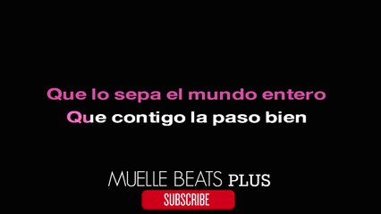 KARAOKE _ Mi Tesoro - Zion y Lennox Ft. Nicky Jam