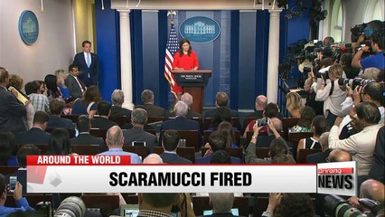 Scaramucci sacked as Trump media chief
