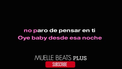 KARAOKE _ Me Llamas (Remix) - Piso 21 Ft. Maluma