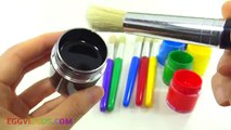 Corps les couleurs la famille doigt pour enfants Apprendre garderie peindre rimes chanson Xylophone eggvideos.com