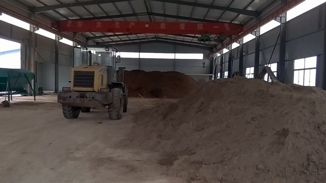 Compost powder organic fertilizer production line