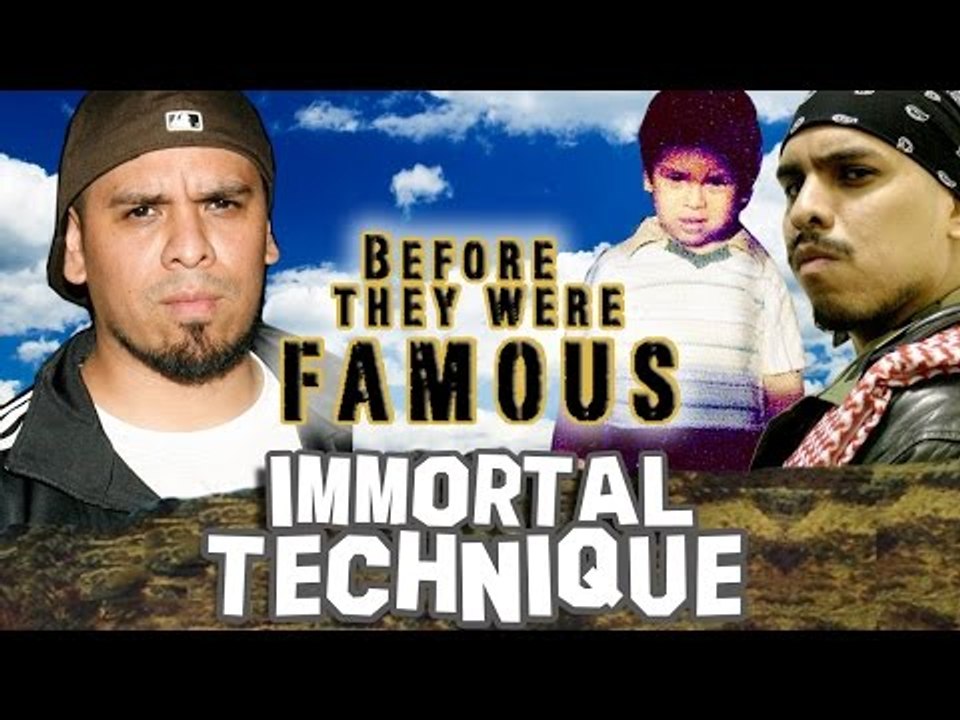 IMMORTAL TECHNIQUE - Before They Were Famous - Felipe Andres Coronel