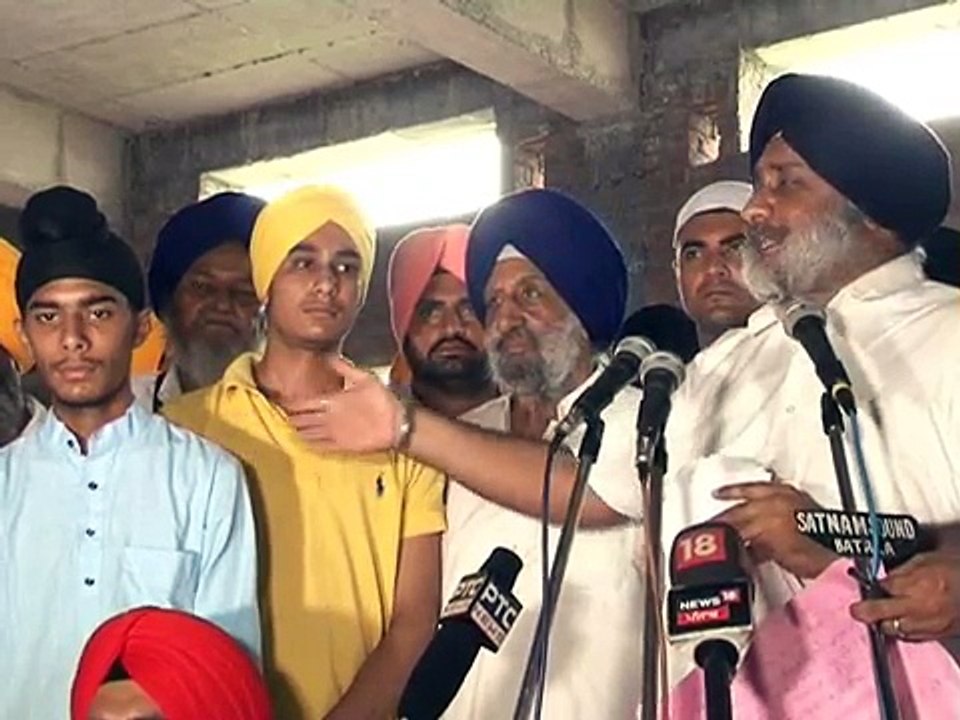 Congress leaders committing atrocities against Dalits solely because they voted for SAD-Badal