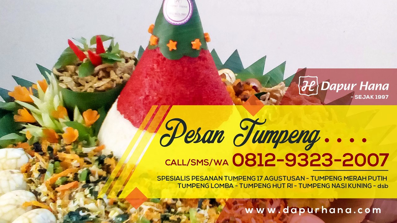 WA 0812-9323-2007 - Pesan Nasi Tumpeng, Tumpeng Tujuh Belasan