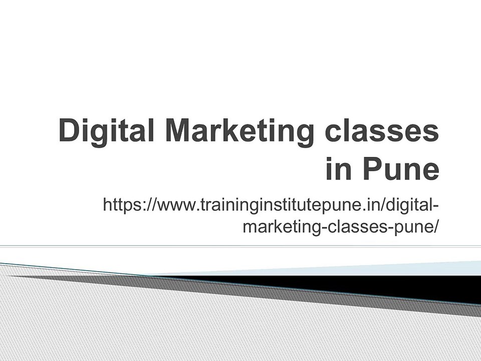 Digital Marketing Courses in Pune |Digital Marketing Institute Pune| Training Institute Pune