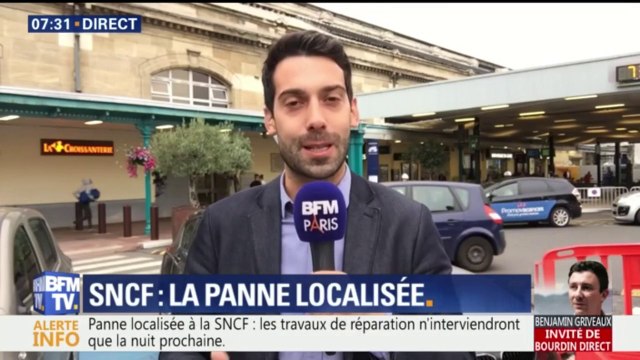 Montparnasse: la panne a été localisée mais le trafic restera perturbé ce mardi