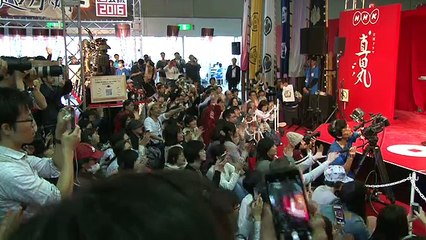 超・真田丸ブース@超会議2016[DAY1]哀川翔さん（後藤又兵衛役）トークショー＜扮装・甲冑・兜＞