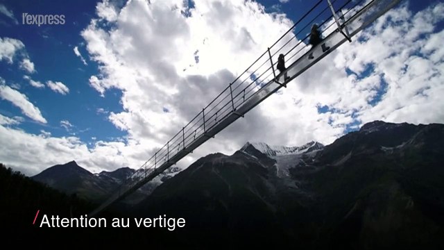 Suisse: le plus long pont suspendu au monde