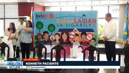 Kampanya vs paninigarilyo, paiigtingin ng DepEd