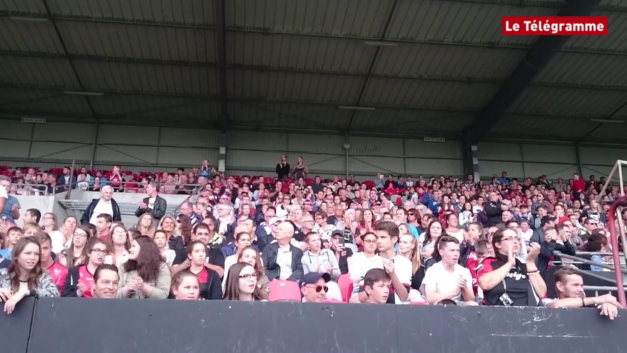 En Avant de Guingamp. 2.500 à 3.000 supporters aux anges !