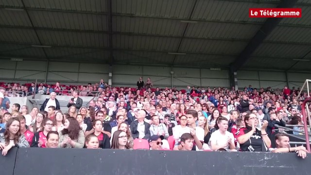 En Avant de Guingamp. 2.500 à 3.000 supporters aux anges !