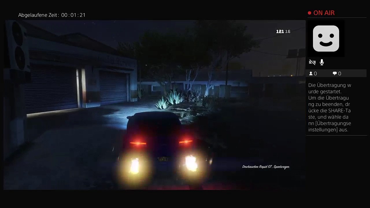 PS4-Live-Übertragung