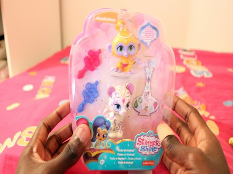 NICKELODEON SHIMMER & SHINE NAHAL TALA PETS TOYS UNBOXING + REVIEW