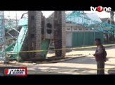 Crane Jatuh Timpa Dua Rumah Warga, Tujuh Orang Terluka