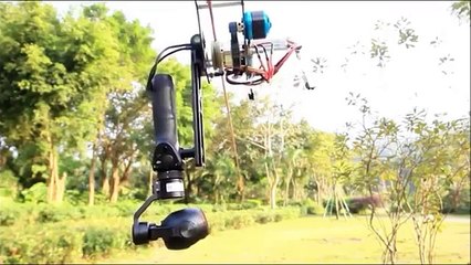 PowerKam Black T1.0 mini osmo cable cam,wire cam,rope cam,line cam,also for GoPro,smart ph