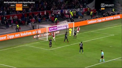 Davinson Sanchez Goal HD - Ajax 2 - 1 OGC Nice - 02.08.2017 (Full Replay)