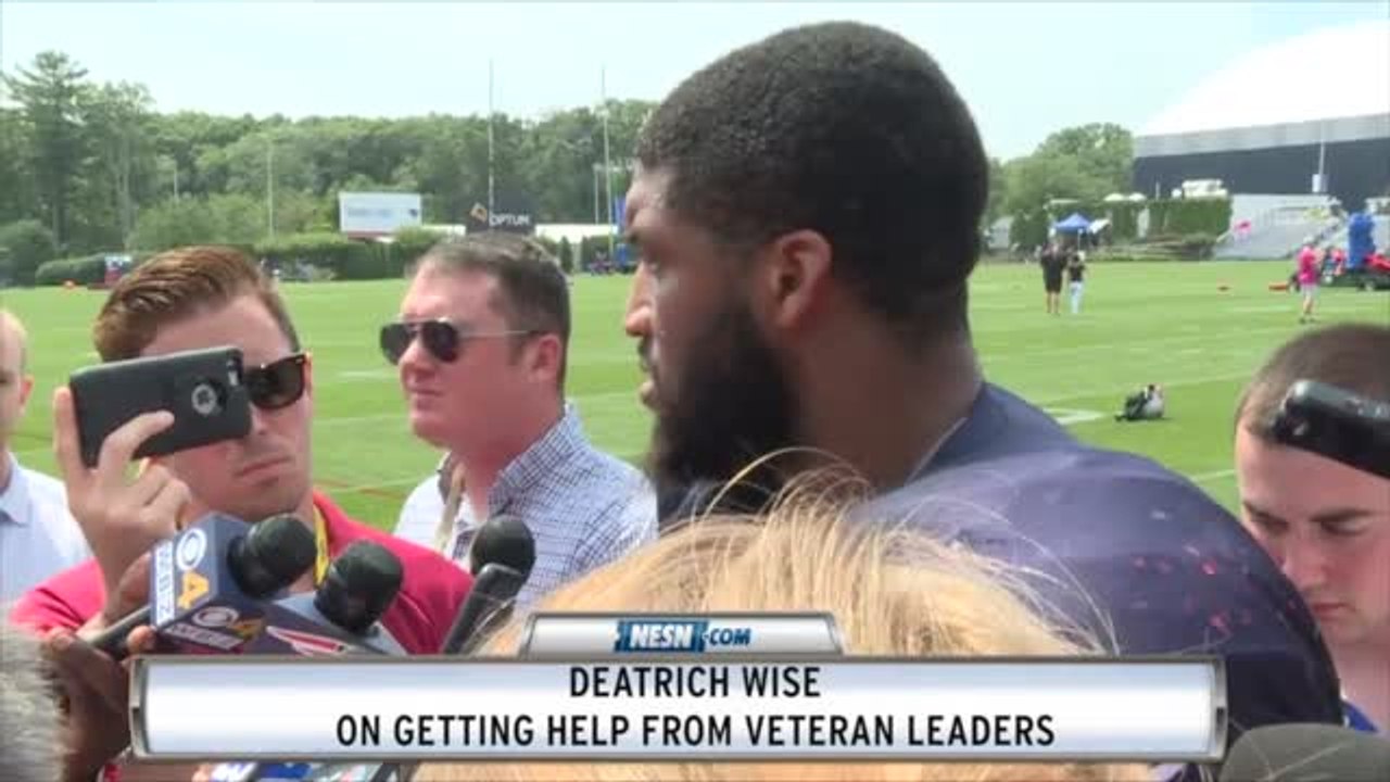 Deatrich Wise On Getting Help From Veterans