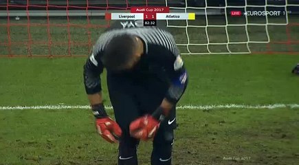 (Penalty) Firmino R GOAL HD - Atl. Madrid 1-1 Liverpool 02.08.2017