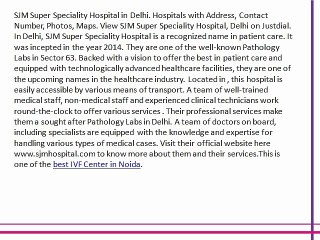 Some best IVF Centres and Doctors in Delhi NCR.