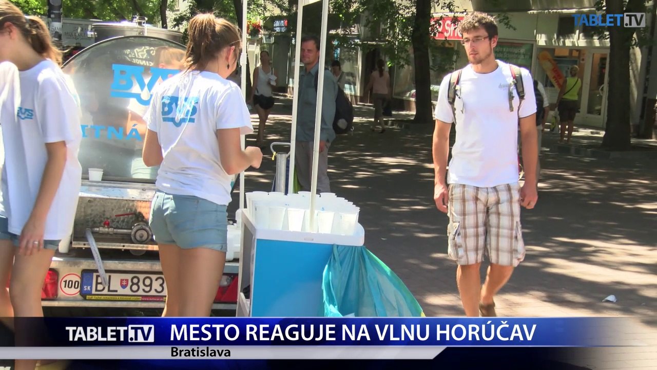 Bratislava v čase horúčav prichádza opäť s viacerými opatreniami