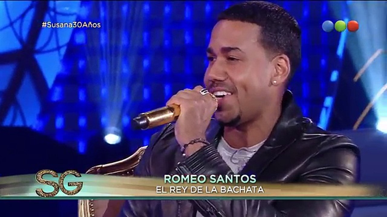 Romeo Santos le hizo un baile hot a Susana