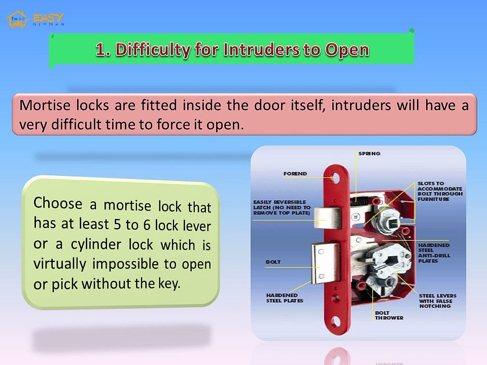 6 Advantages of Using a Mortise Lock | Nirman Gyan