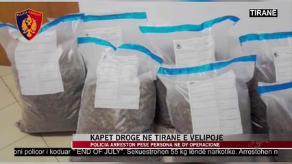 Kapet drogë në Tiranë e Velipojë - News, Lajme - Vizion Plus