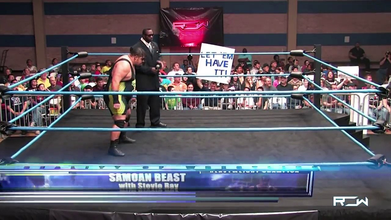 Reality of Wrestling: Samoan Beast with Stevie Ray in Action
