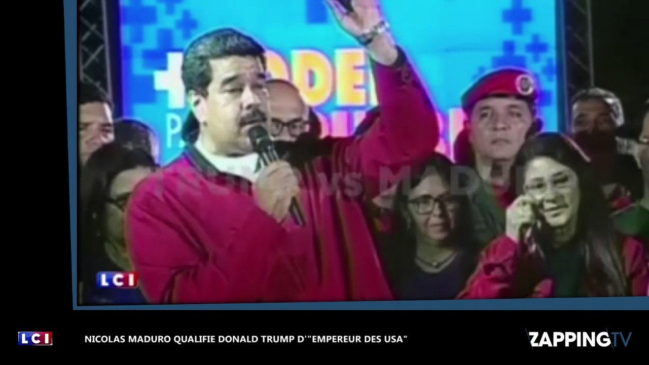 Nicolas Maduro : Pour le président vénézuélien, Donald Trump est un "magnat, empereur des USA" (vidéo)