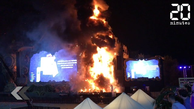 Une scène prend feu à Tomorrowland ! - Le Rewind du mardi 01 août 2017