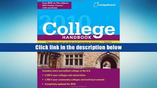 Popular Book  College Handbook 2010 (College Board College Handbook)  For Full