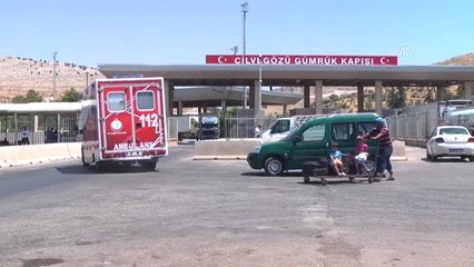 Suriye'deki Çatışmalarda Yaralanan 2 Kişi Hatay'a Getirildi