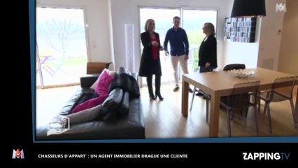 Chasseurs d’appart : Un agent immobilier drague une cliente devant sa mère (vidéo)