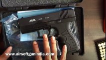 GLOCK 17 STYLE ARAL 1453 B BLANK GUN BY AIRSOFT GUN INDIA
