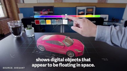Esta nueva pantalla hace que los objetos virtuales parezcan totalmente reales.
