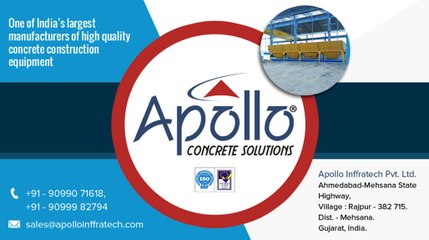 Concrete Block Making Machine Exporter - www.apolloinffratech.com
