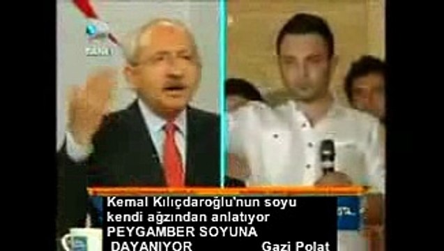 Kemal Kılıçdaroğlu'nun Soyu Kendi ağzından