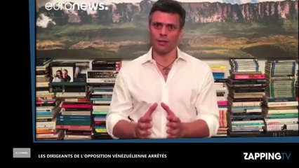 Venezuela : Les leaders de l'opposition arrêtés (vidéo)