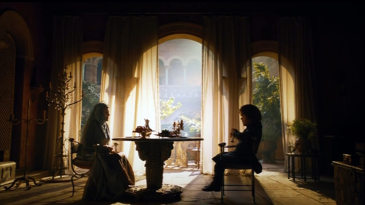 Game of Thrones - Lady Olenna et Tyrion Lannister