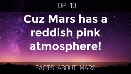 Top 10 Facts about Mars | Facts of Mars information of Mars