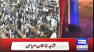 Shahid Khaqan Abbasi 221 vote le ker naye qaid-e-awam muntakhib