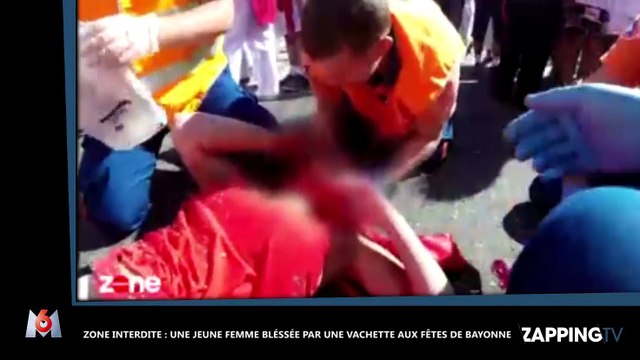 Zone Interdite : Une jeune femme gravement blessée par une vachette aux fêtes de Bayonne (vidéo)