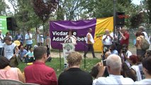 Hdp'nin 'Vicdan ve Adalet Nöbeti'nin İstanbul Ayağı Yoğurtçu Parkı'nda Başladı - 2