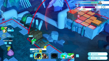 Mario + The Lapins Crétins Battle Kingdom - Balade en territoire fantôme