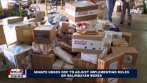 Senate urges DOF to adjust implementing rules on balikbayan boxes