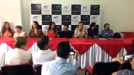 La rueda de prensa con elenco Betty la fea completa