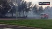 Incendie à Lavalduc près d'Istres : des quartiers évacués, de 15 à 20 hectares parcourus